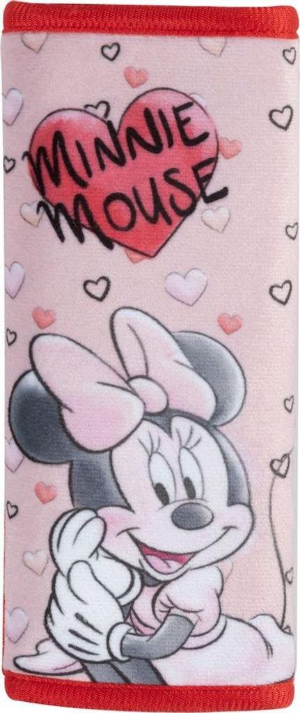 Tataway Auto-Sicherheitsgurt Minnie Mouse, Farbe Pink, Klettverschluss
