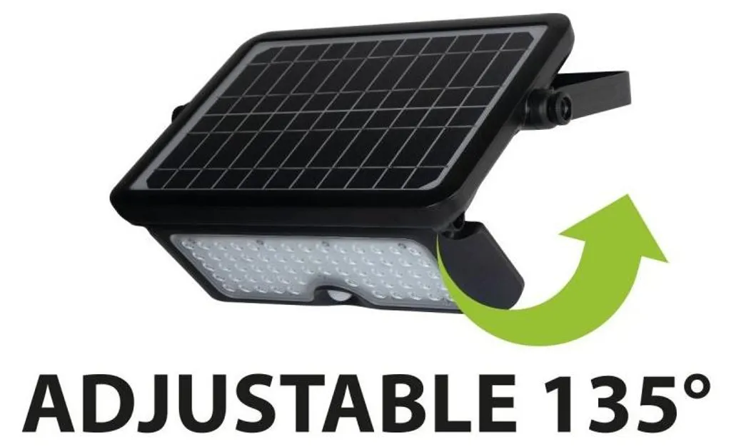 Projecteur Extérieur Solaire Puissant à LED Orientable Velamp HAWK