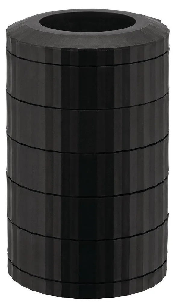 Porte-capsule Alessi Plissé Noir - Solution Rangement Café Chic et Compact - 2