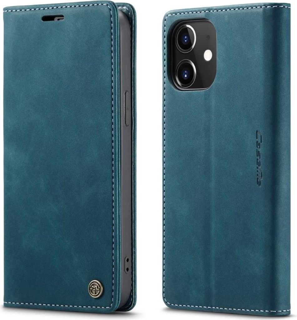 iPhone 12 / 12 Pro Hülle - CaseMe 013 Klapphülle - Blau