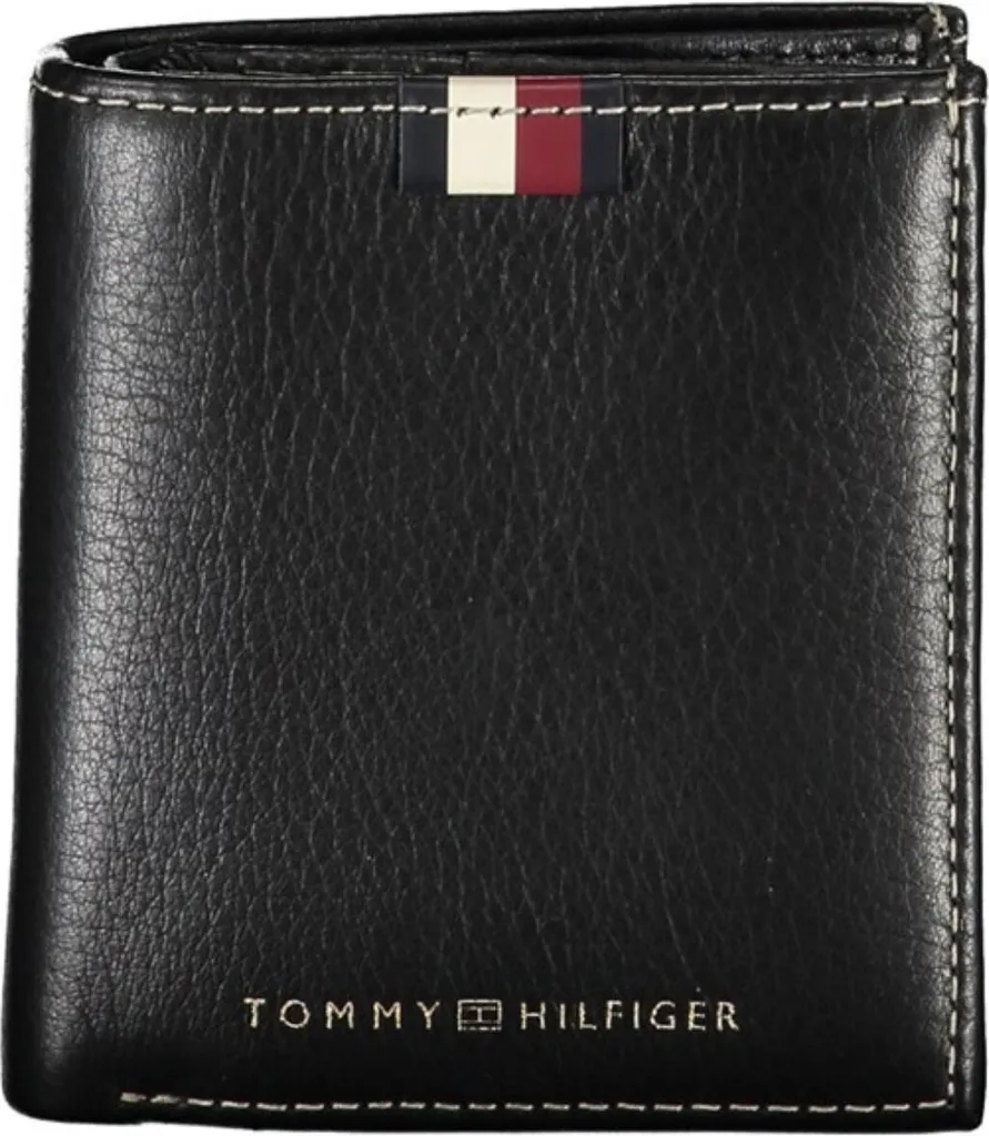 Portefeuille Tommy Hilfiger AM0AM11597 fin avec compartiments à cartes