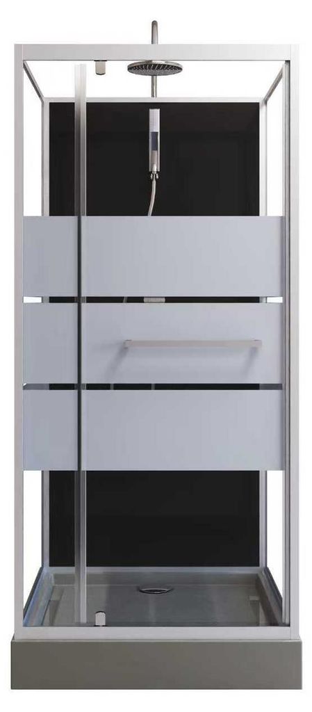 Dusche Komplett MARWELL Komplettdusche Fertigdusche Dusy 90 Produktbild 