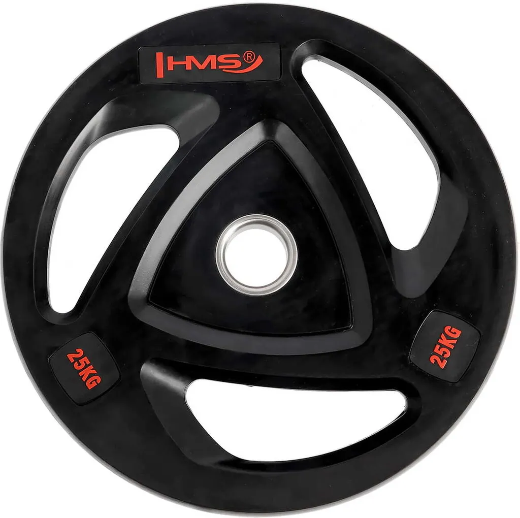 Poids de Musculation 25 Kg Tox25 HMS pour Barre Olympique et Soulevé