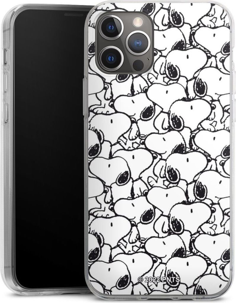 DeinDesign Handyhülle für Apple iPhone 12 Pro Silikon Hülle Case Smartphone Schutzhülle Muster Peanuts Snoopy