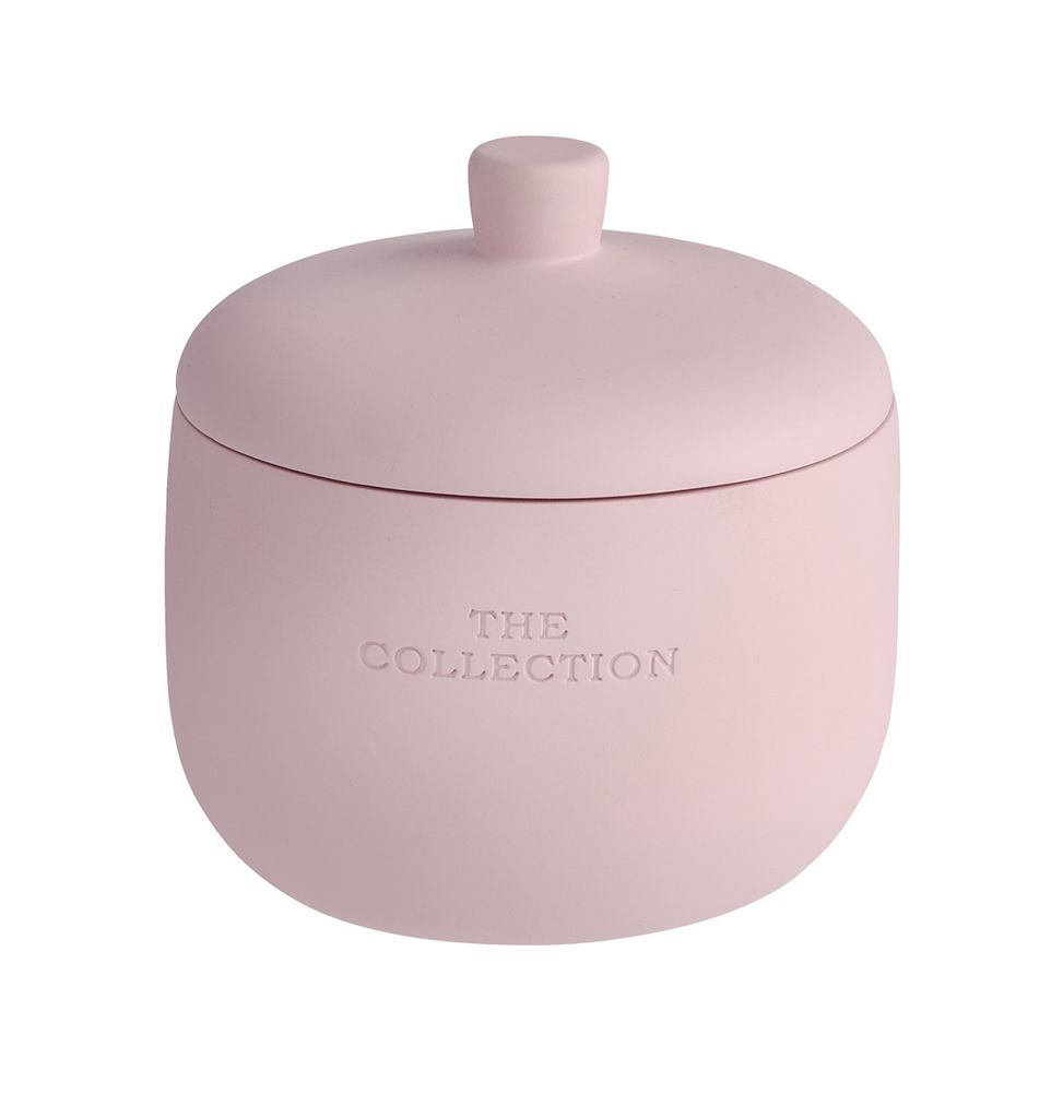 WENKO Dose mit Deckel Aufbewahrung Schmuck Kosmetik Rose Döschen Bad WC Ø11x11cm