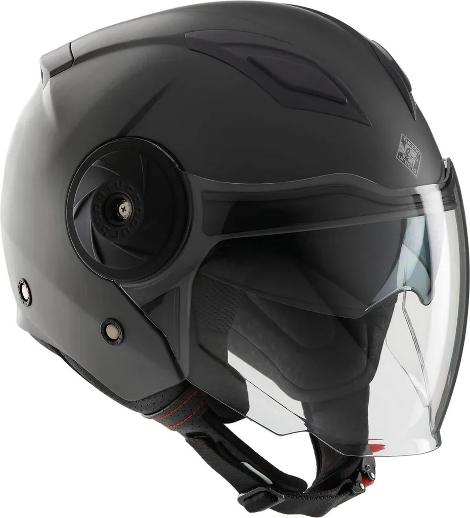 Casque jet TUCANO URBANO EL'CITY Noir mat taille XL pour scooter urbain