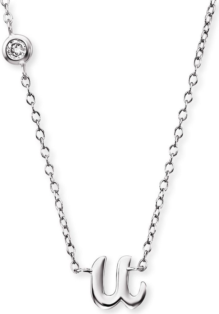 Engelsrufer Buchstaben U Kette Silber ERN-INITIAL-U mit Zirkonia