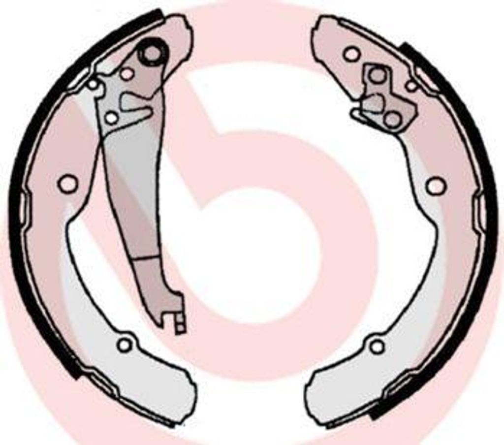 BREMBO S 85 516 Bremsbackensatz OE 1234567 kompatibel mit Polo 6R, Jetta, CC, Caddy, Beetle, Roomster, Octavia, Inca