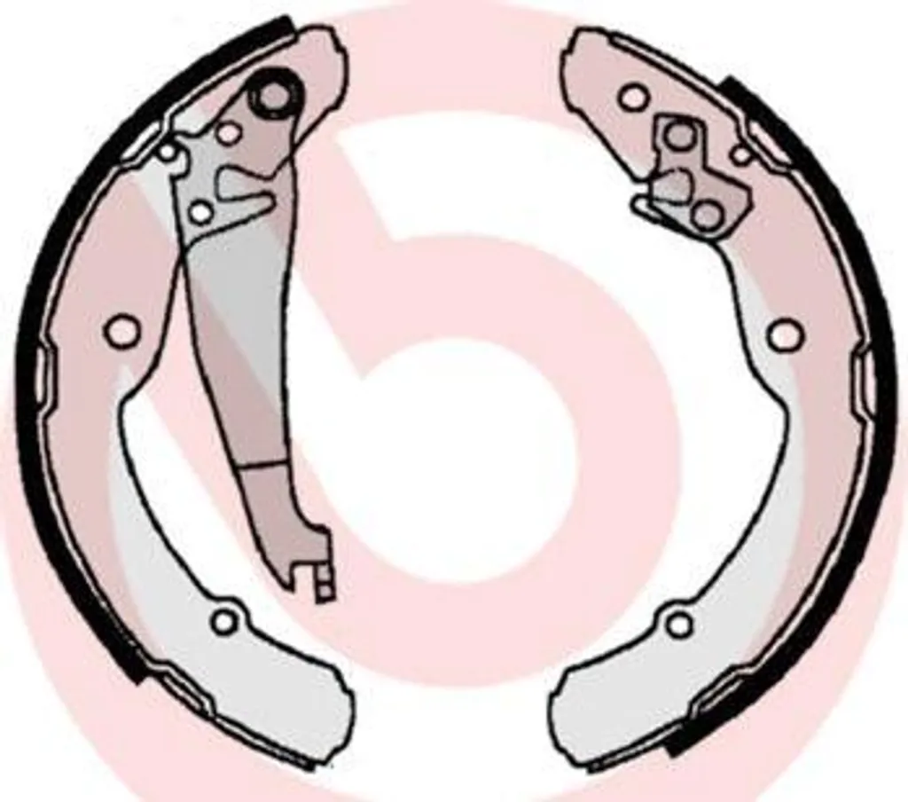 Mâchoires de frein arrière Brembo pour VW Polo, Caddy, Beetle et Roomster