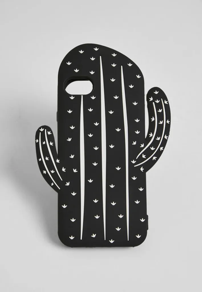 Mister Tee Cover iPhone 7/8 SE Cactus Silicone Nero Bianco Streetwear