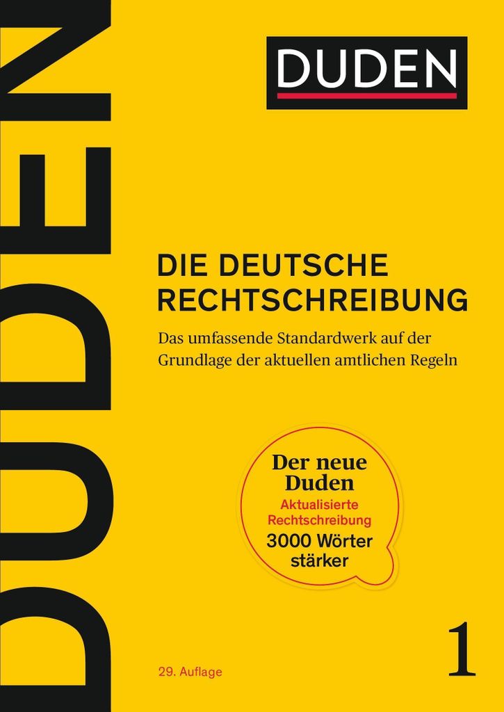 Duden - Die deutsche Rechtschreibung Produktbild 