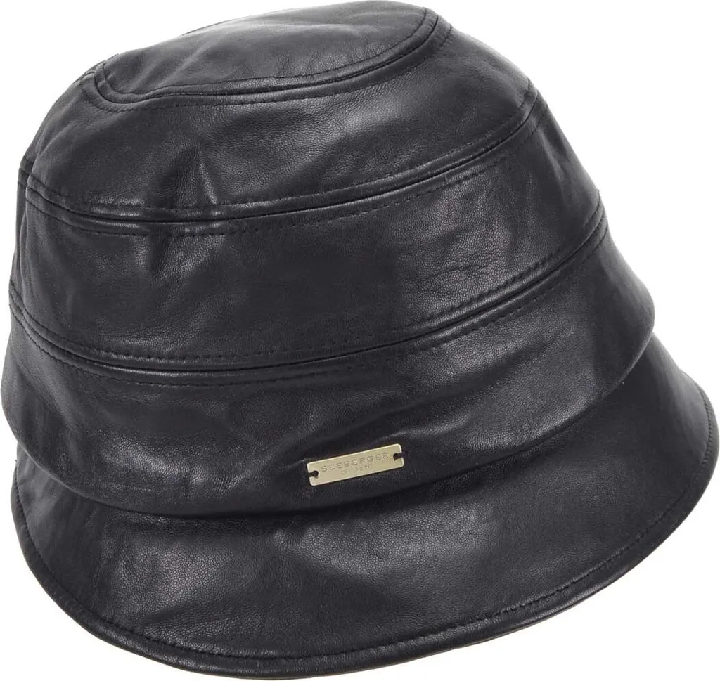 Cappello Seeberger Pelle Morbida Campana 100% Genuina - Qualità Top