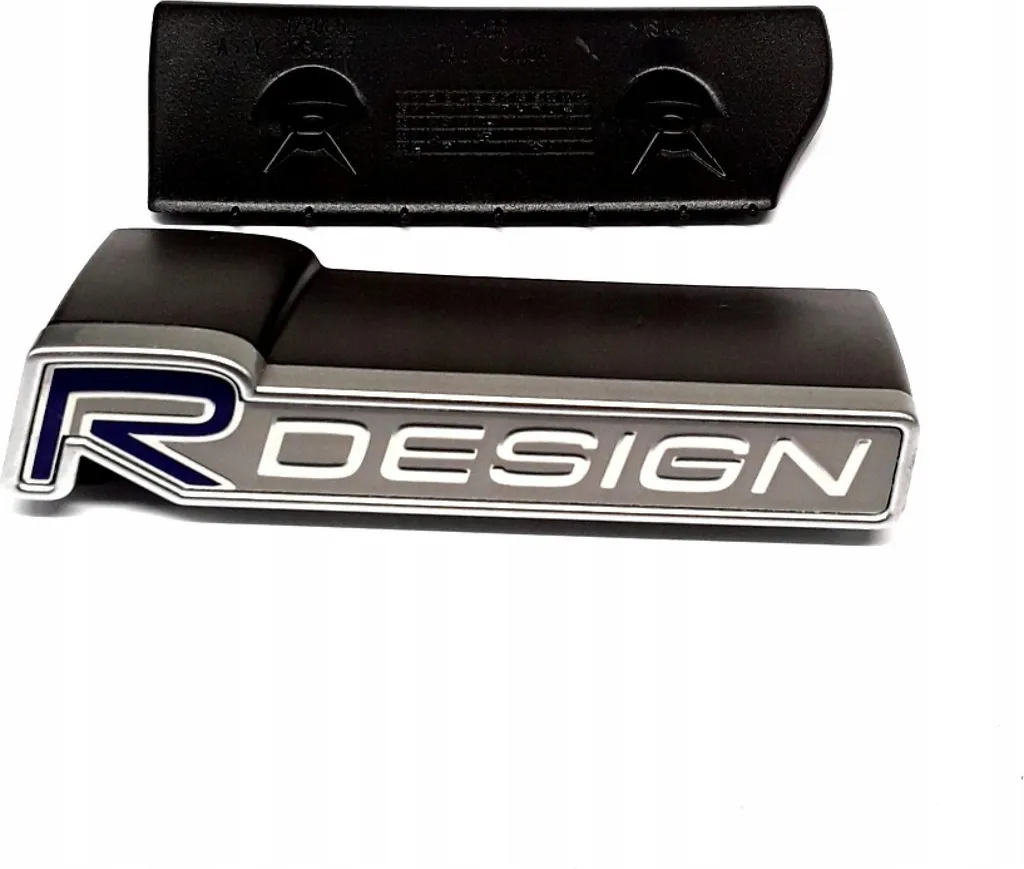 Badge Calandre Volvo V40 R-Design OE - Finition Chrome et Look Sportif