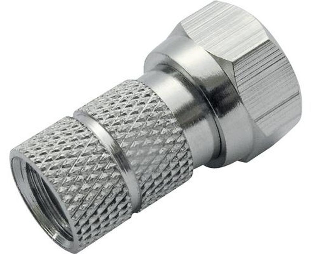 Schwaiger FST6510 531, F-Typ, Silber, 10 Stück(e) Produktbild 