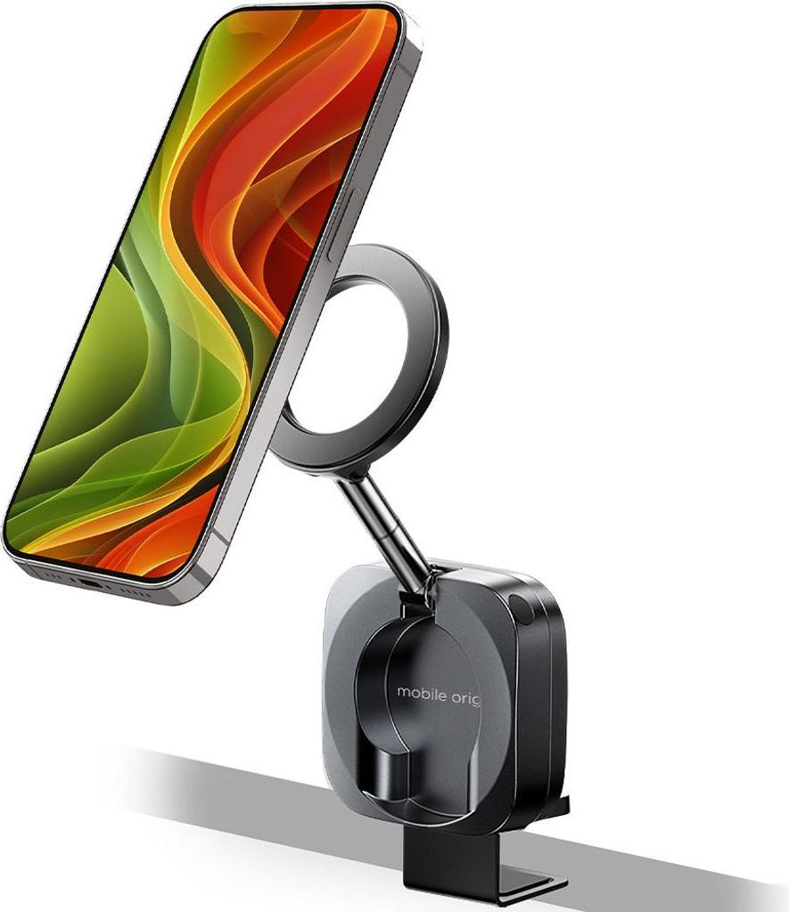 Magnetische Handy-Halterung fr Telefon, Mobile Origin Travel Holder mit MagSafe, Schwarz