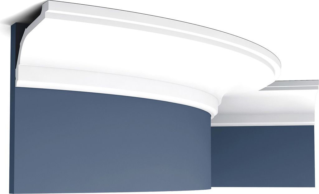 Orac Decor C220F LUXXUS flexible Eckleiste Stuckleiste Gesims Einrichtungs Profil | 2 m