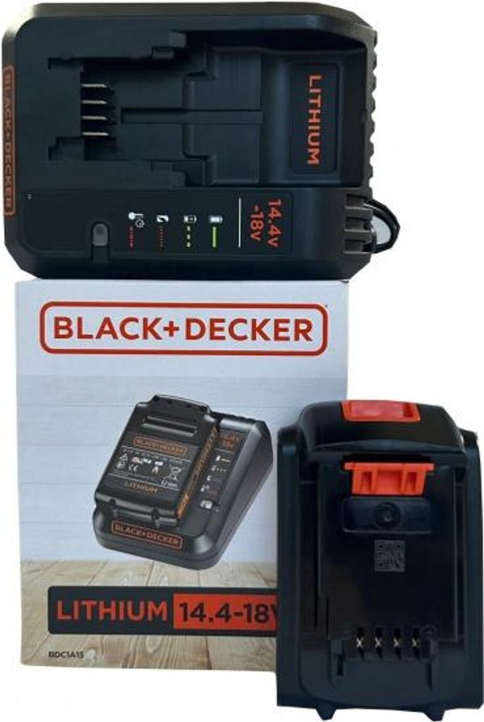 Black & Decker BDC1A15, Akku, Lithium-Ion (Li-Ion), 1,5 Ah, Produktbild 