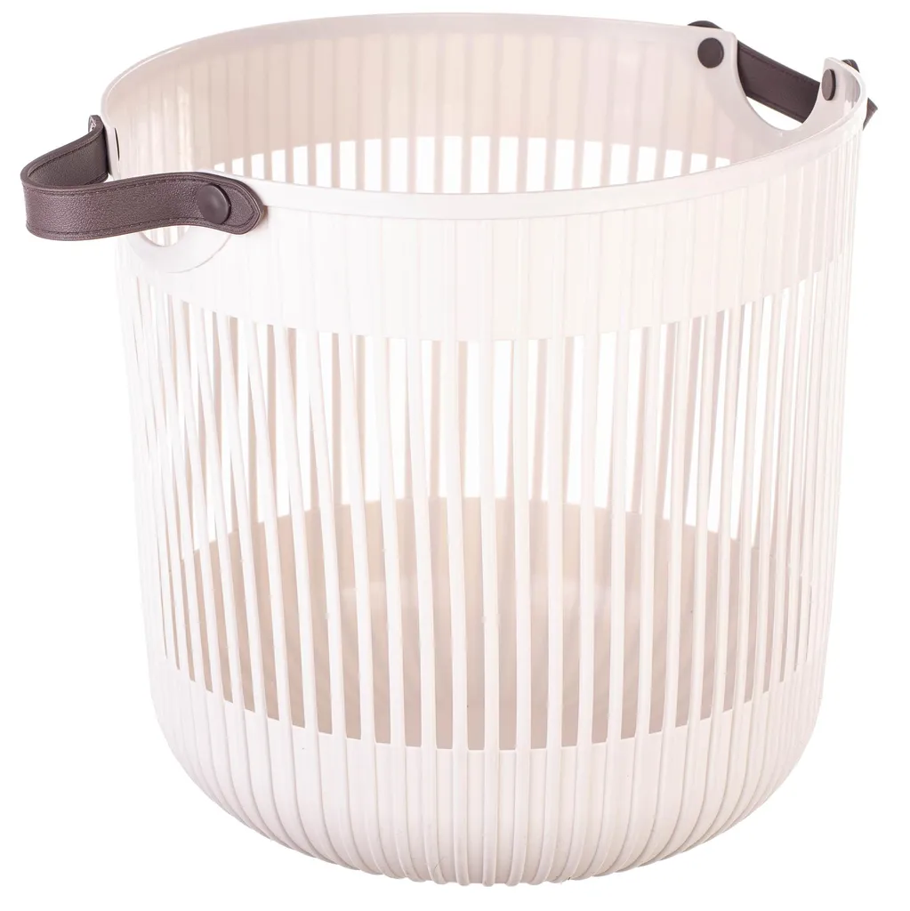 Panier à linge en plastique KADAX 40x32cm, bac de rangement universel