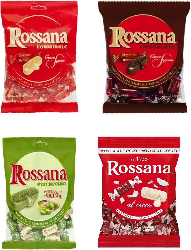 Rossana Mix Bonbons 4 Sorten (Klassik, Schokolade, Produktbild 
