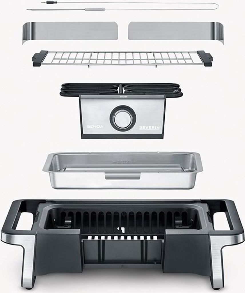 Elektrogrill Tischgrill SEVERIN SENOA BOOST PG 8113 500°C Produktbild 6