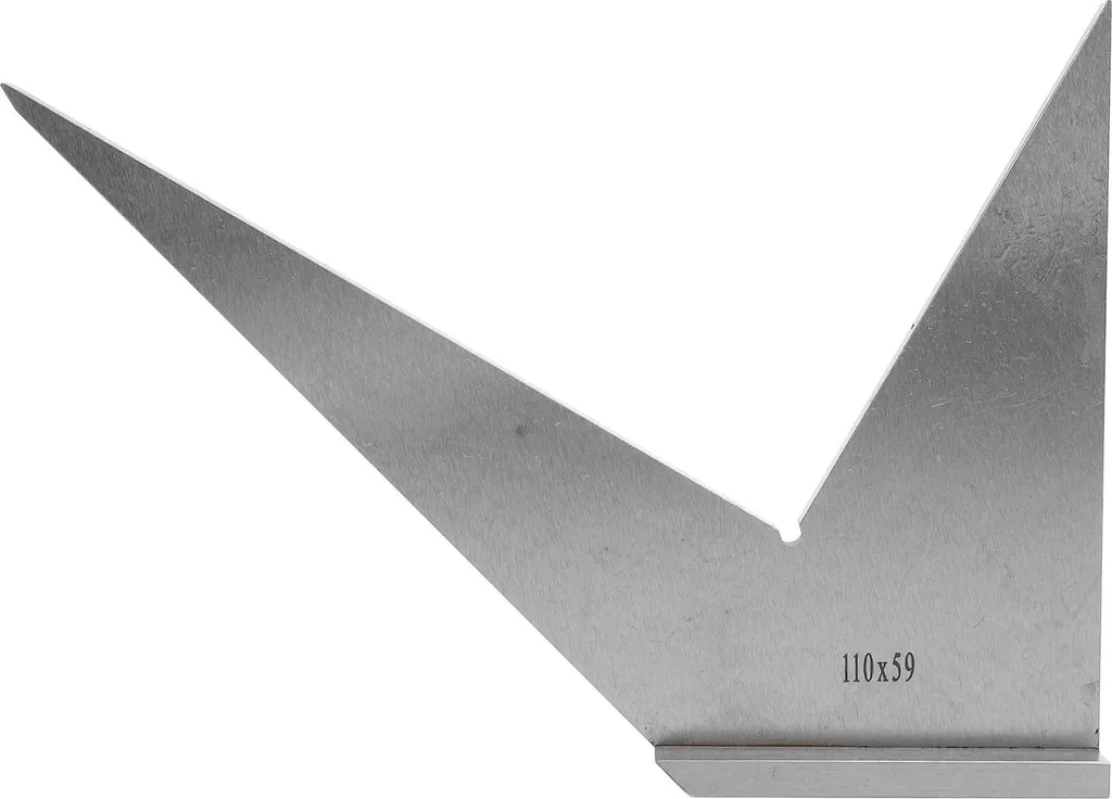 Équerre standard pour constructeurs et ingénieurs avec pied de soutien