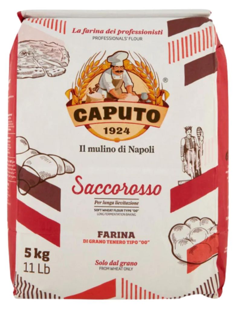 Farine à pizza Caputo Saccorosso, 5 kg Image du produit 