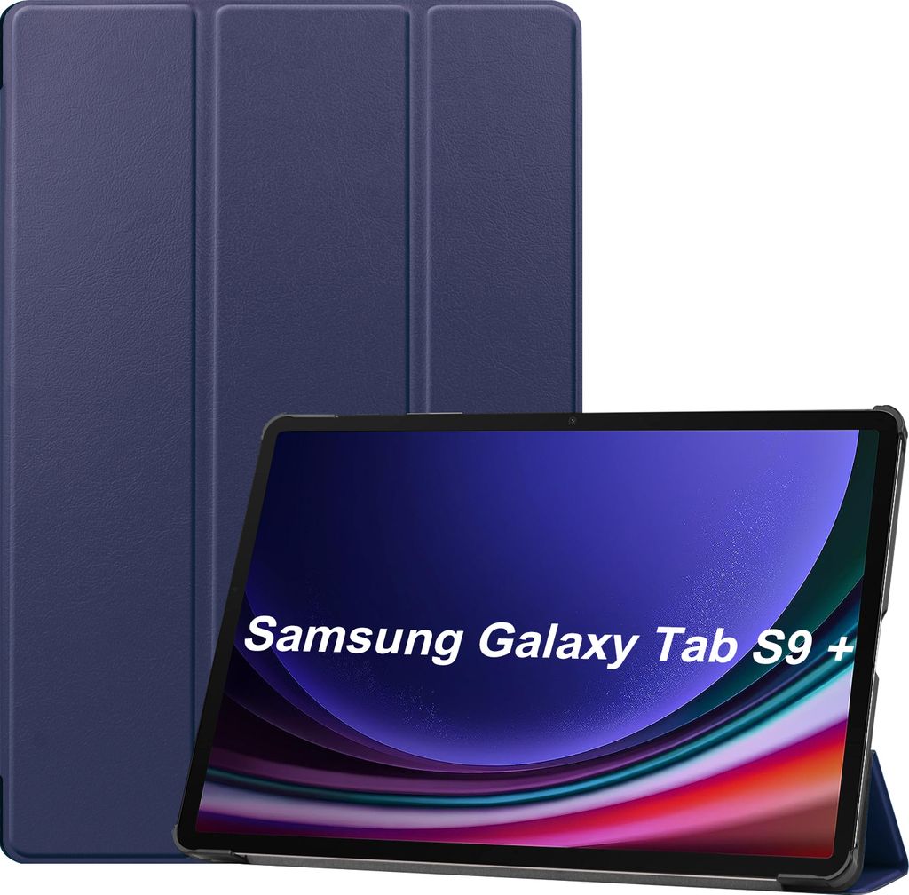 Cover für Samsung Galaxy Tab S9 FE Plus+ X610/X616 2023 12.4 Zoll Zoll Slim Schutzhülle Hardcase aufstellbar und Wake & Sleep Funktion