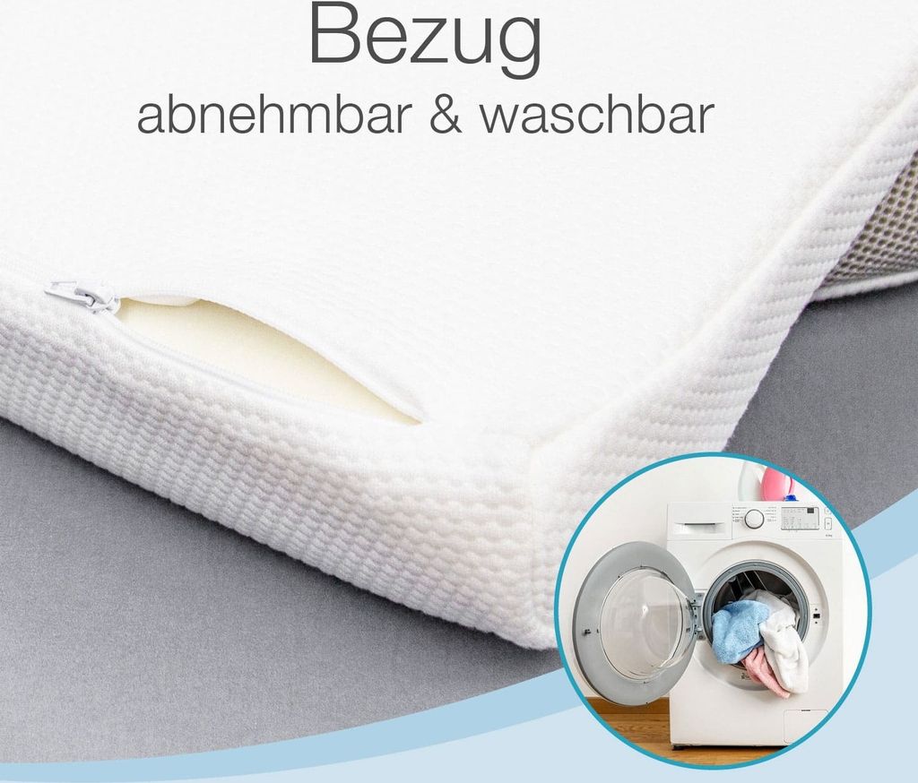 Bestschlaf Nackenstützkissen Visco Weiß Produktbild 8