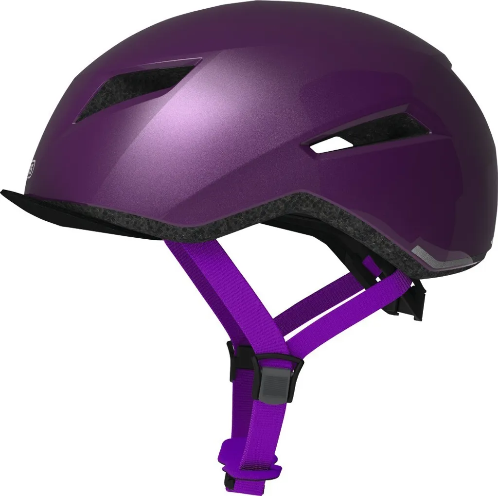 Casque vélo Abus Yadd-I Brillant Purple - Taille S 51-55 cm Urbain