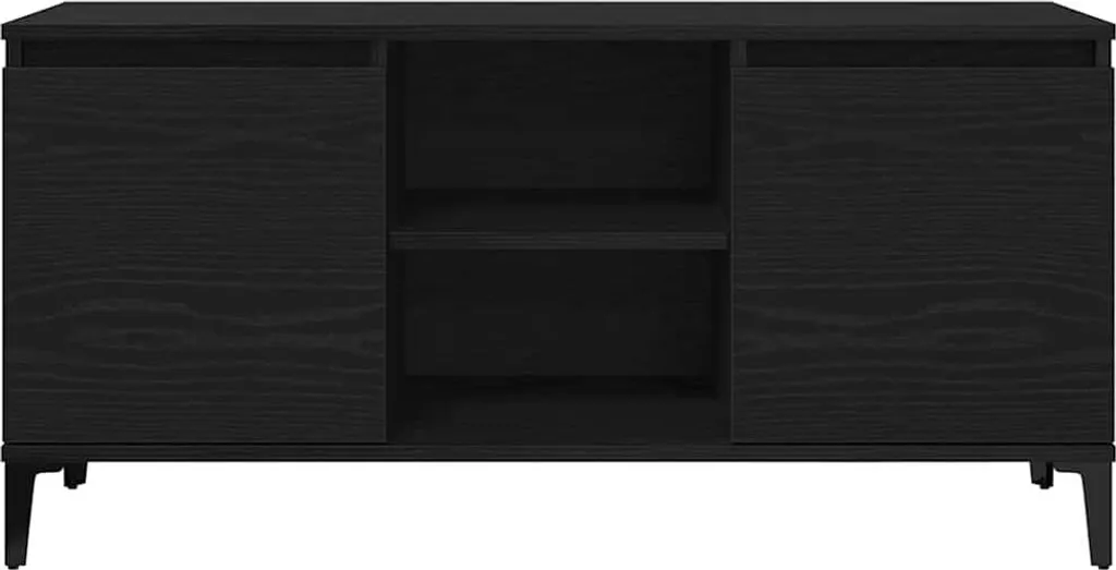 Mobile TV 102x35x50 Maison Exclusive - Rovere Nero Antimacchia - 6