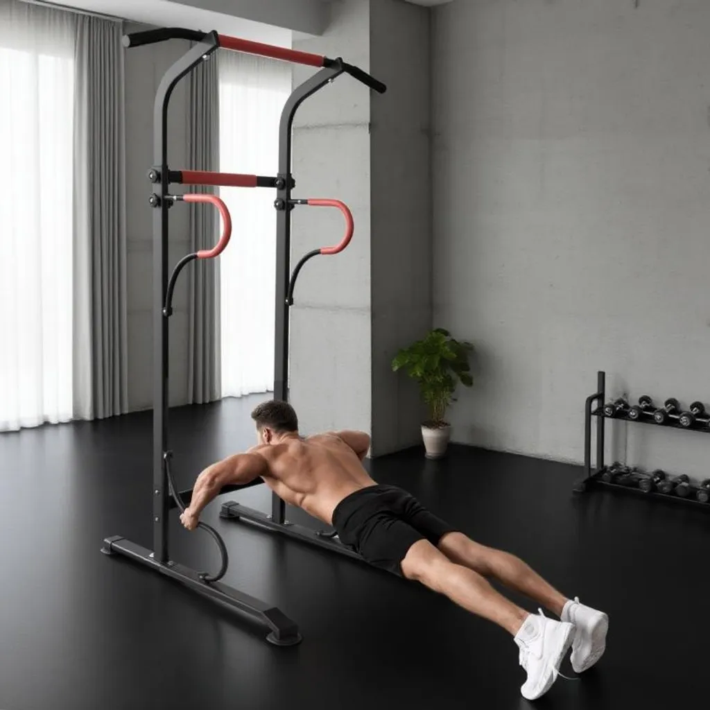 Power Tower stable sans Secousse Station Musculation pour Appartement - 5