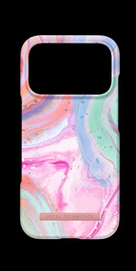 Coque iDeal of Sweden iPhone 17 Pro - Marbre Pastel élégant et chic