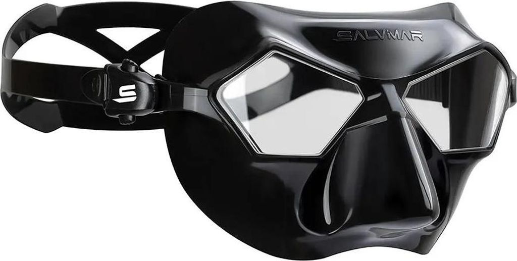 Salvimar Incredibile Freitauchmaske Schwarz  Schwarz One Produktbild 