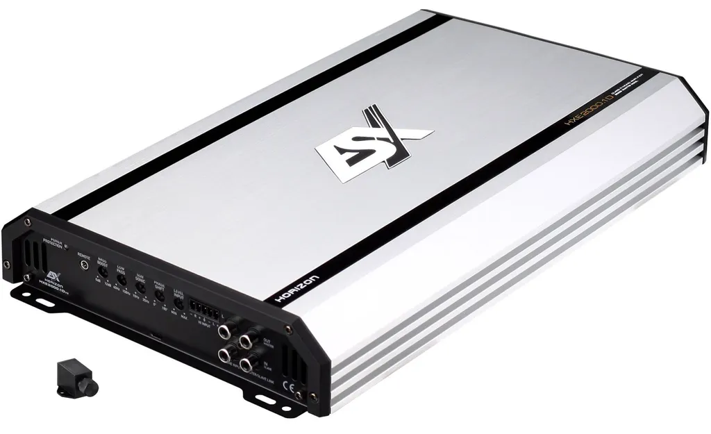 Amplificateur Digital ESX HXE2000.1Dv2 avec Bass Boost et Filtre Sub