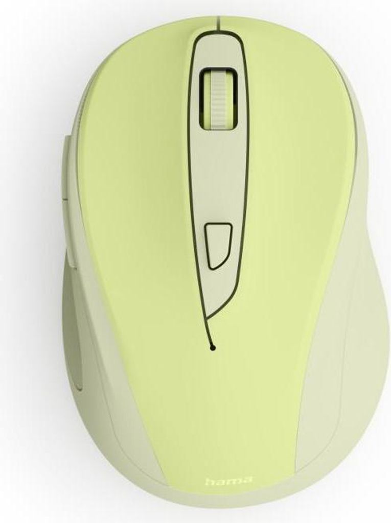 Souris optique ss fil 6 boutons "WM-400", silencieuse, Vert Image du produit 