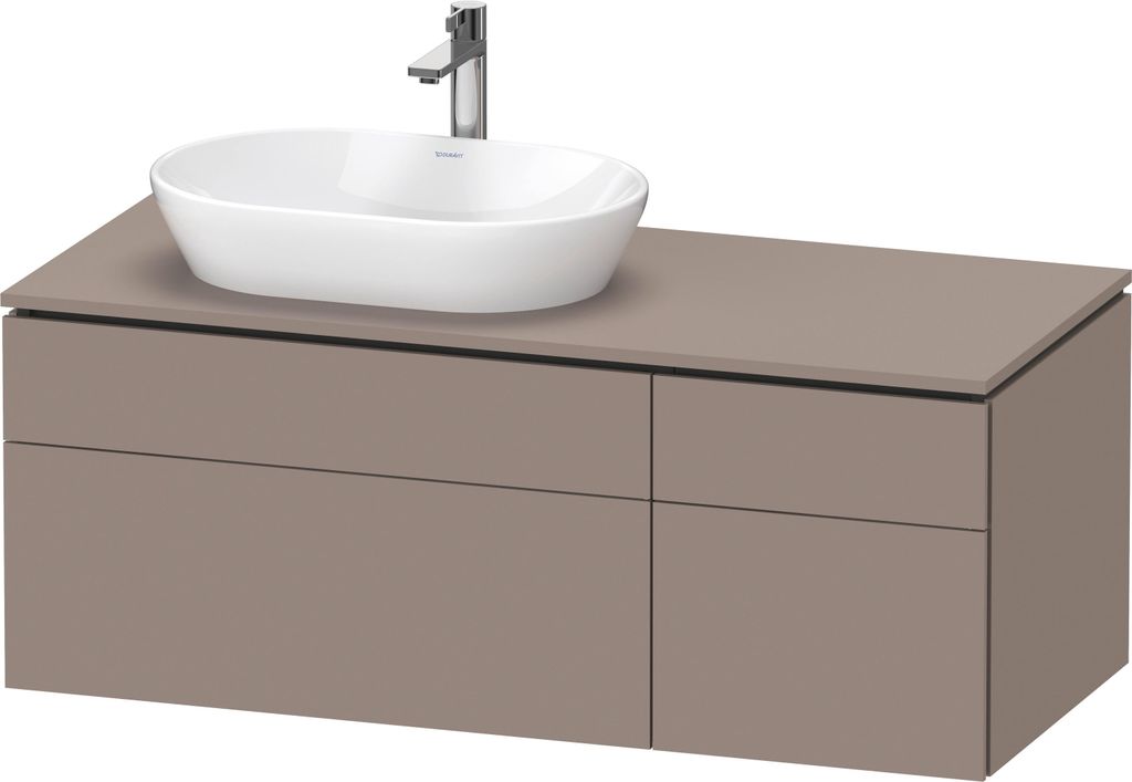 DURAVIT LC4876043430000 Konsolen-WTU wandhängend L-Cube 550x1