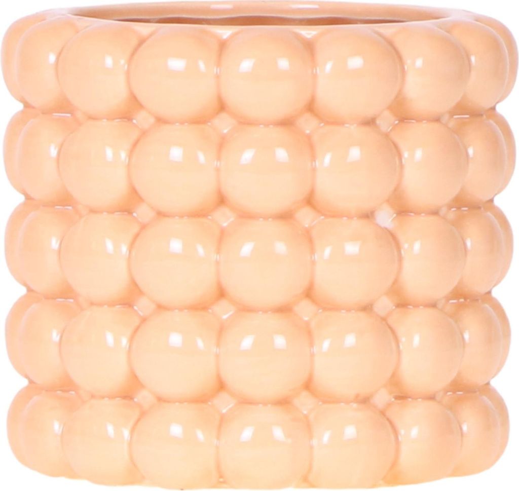 Kolibri Home | Poppy Ziertopf - Peach - Ø9cm