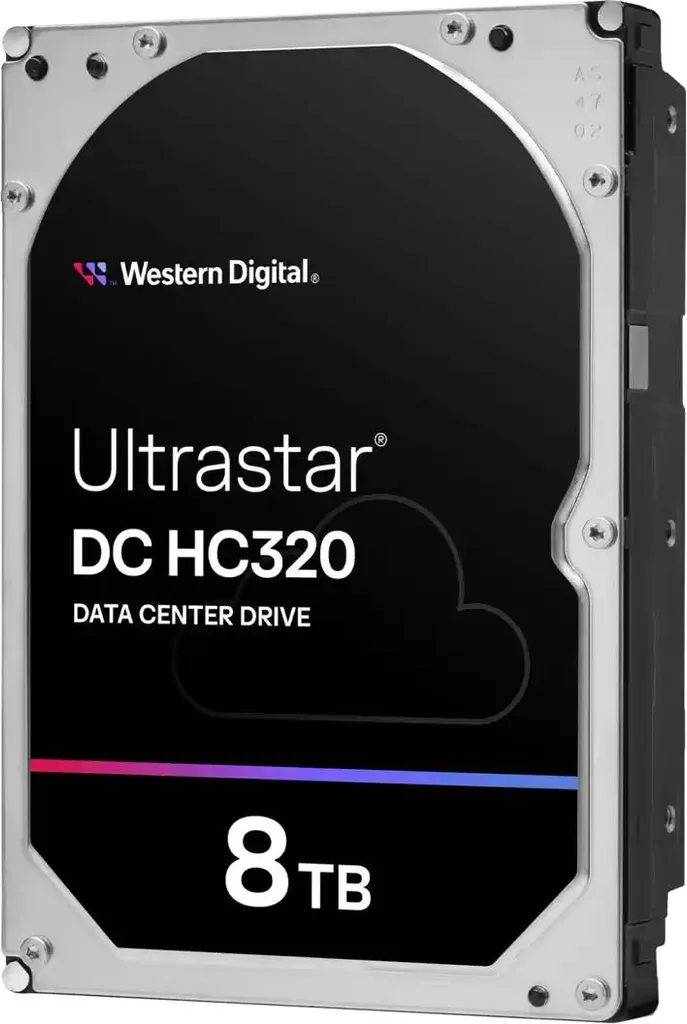 Disque dur interne 8 To fiable contre les pannes WD Ultrastar 3.5 pouces