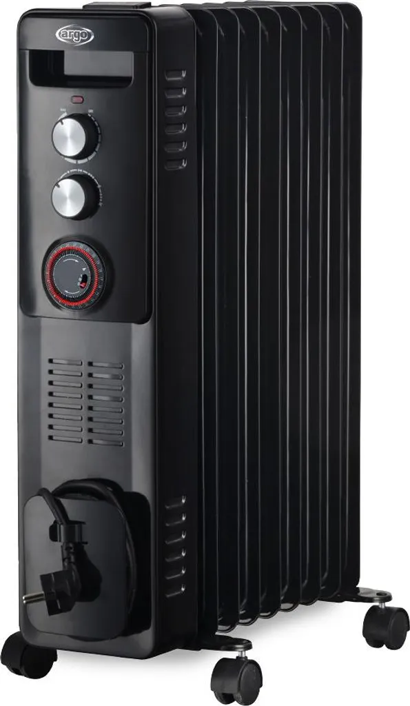 Chauffage d'appoint Argoclima WARM BLACK TT 9 pour salon et chambre