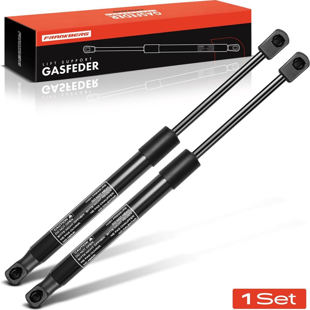 Frankberg 2x Gasfeder Dämpfer Heckklappe für Opel Zafira Tourer C Vauxhall Zafira MK III MPV