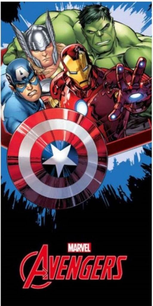Avengers Badetuch, Strandtuch 70x140cm