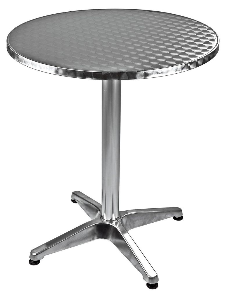Bistrotisch 60 cm Alu Produktbild 