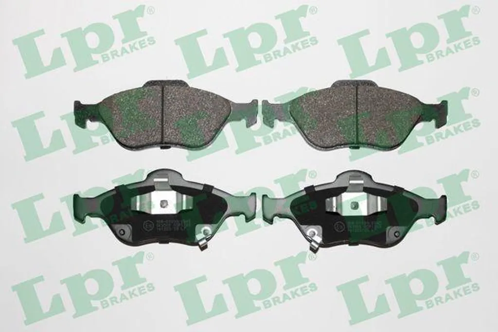 Plaquettes de frein silencieuses LPR 05P1283 avec anti-bruit