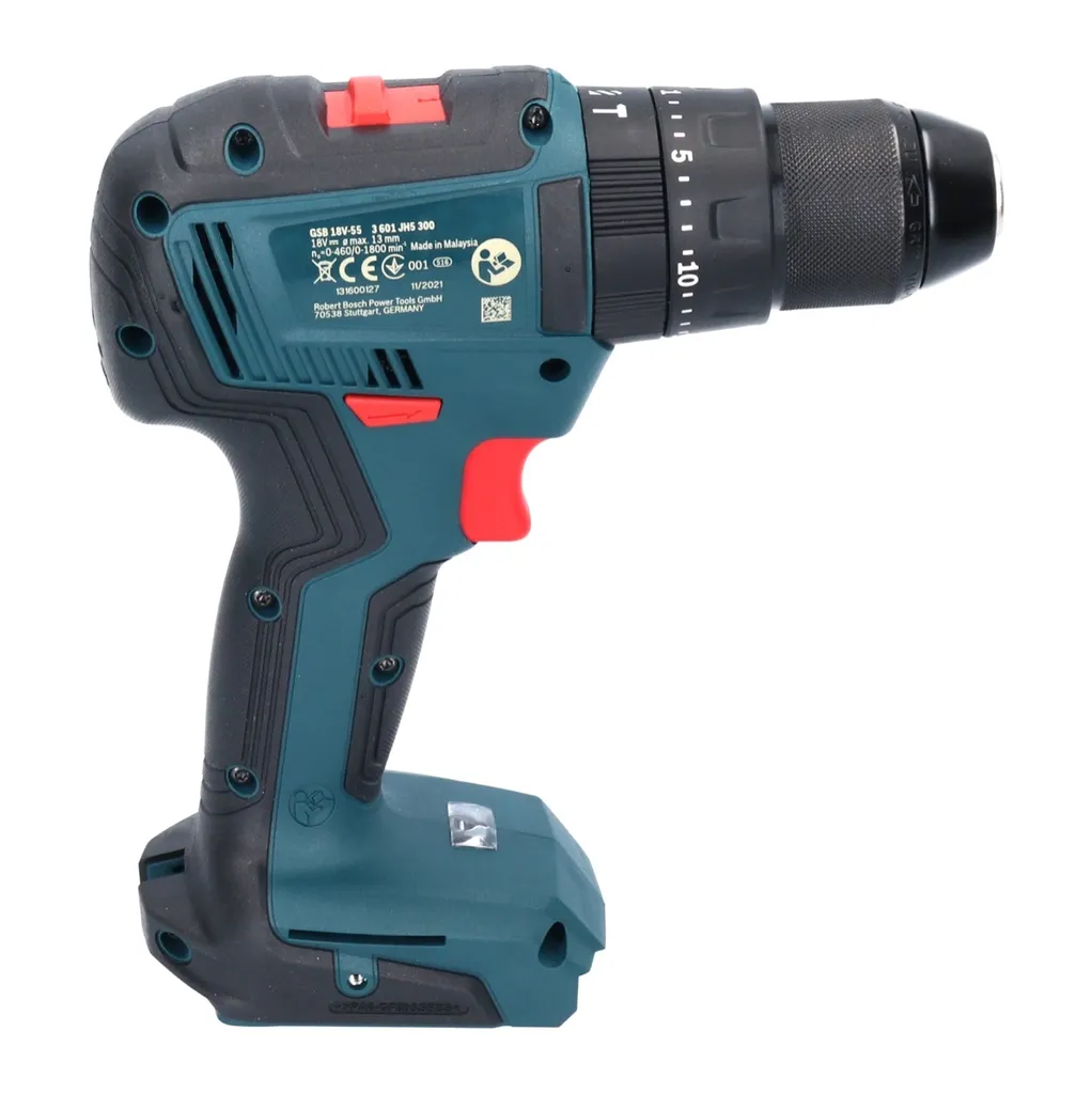 Percez sans effort le béton avec la Bosch GSB 18V-55 Brushless 18V