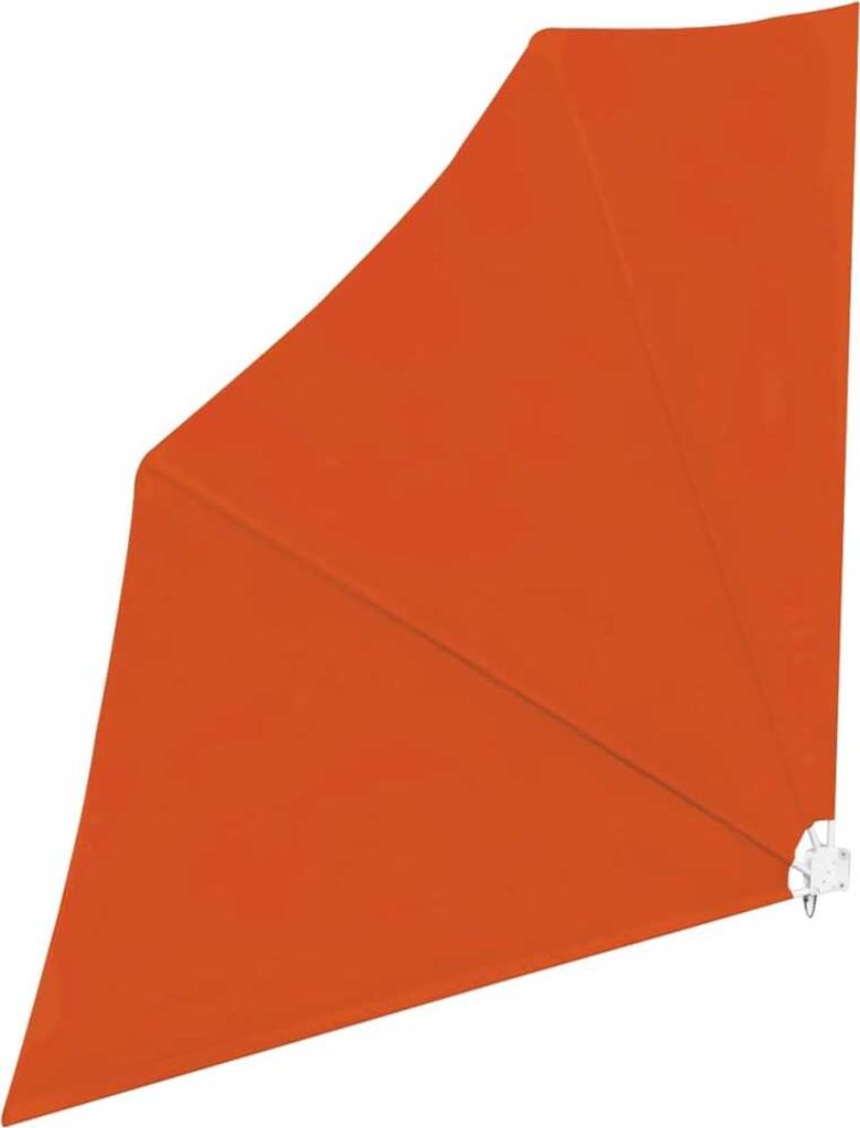 vidaXL Éventail de balcon pliable Terracotta-Rouge 140×140 Image du produit 