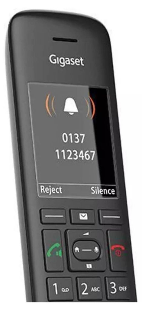 Gigaset C570 HX schwarz int. Mobilteil + Ladeschale Obrázok produktu 