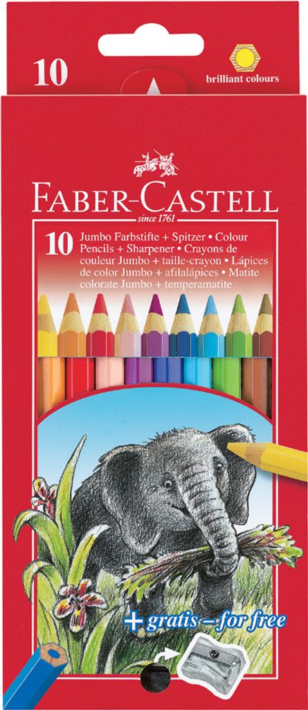 FABER-C. Scatola di cartone Jumbo da 10 (111210) Immagine del prodotto 