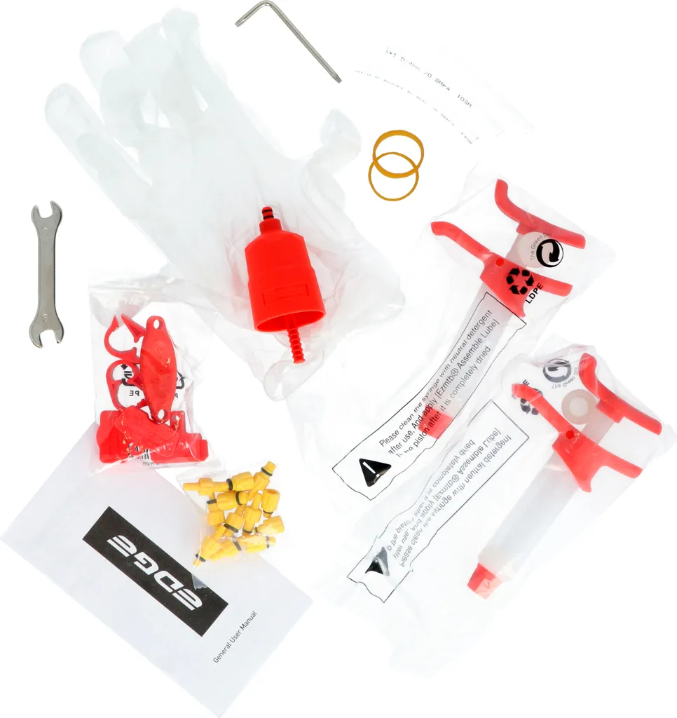 Set Spurgo Standard per Freni a Disco - Incluso Adattatori in Plastica