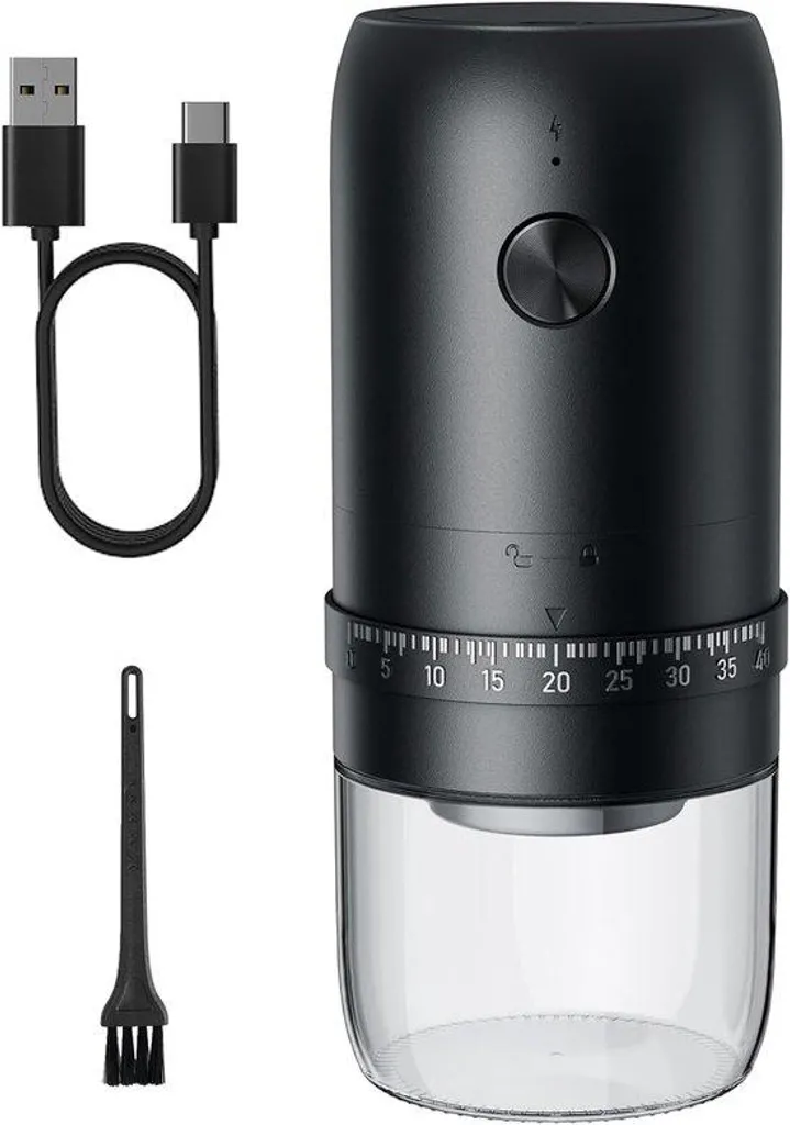 Moulin à café de voyage compact 40 réglages pour expresso et piston