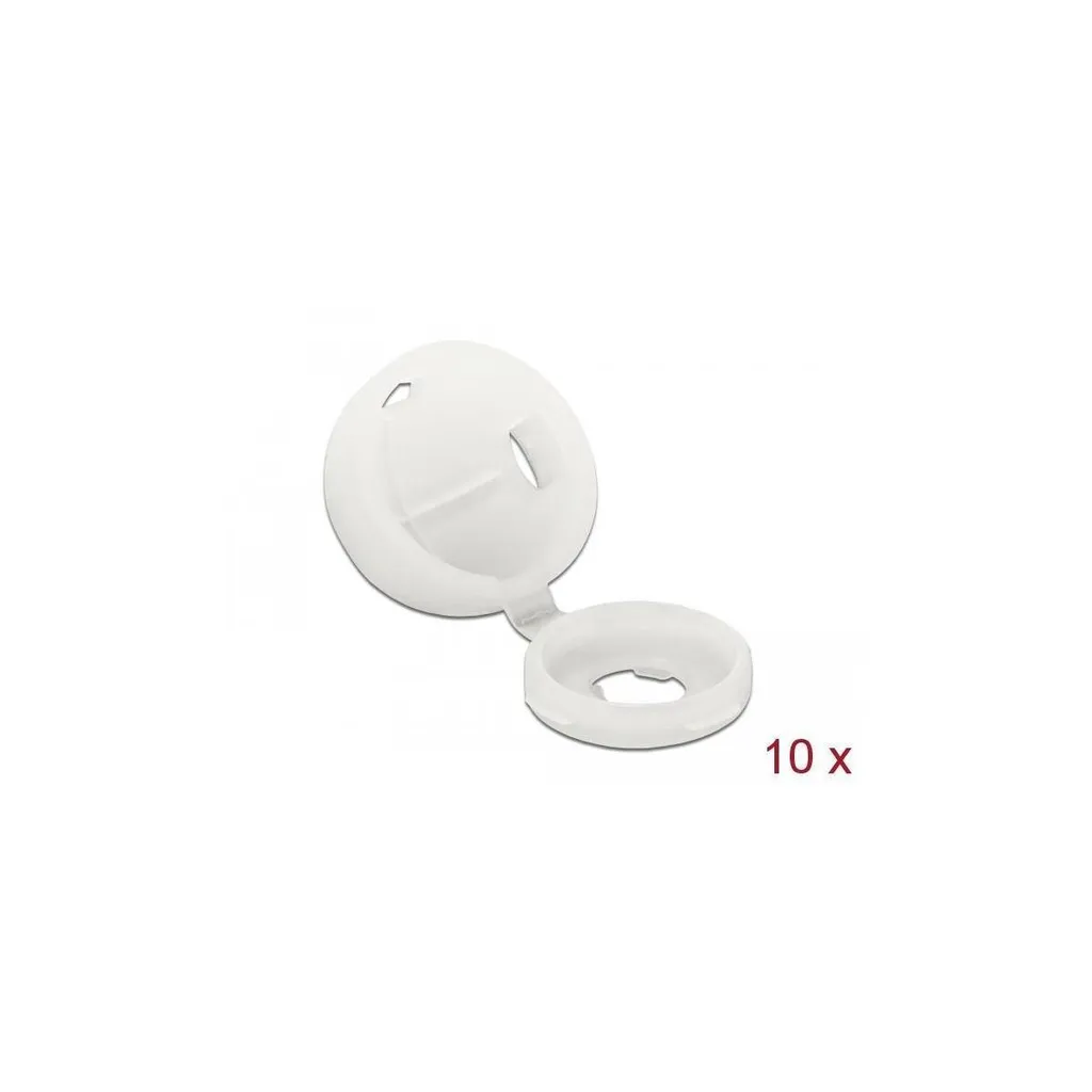 Coprivite Delock M4 Naturale in Nylon - 10 Tappi Protezione Universale